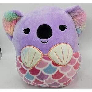 Squishmallows Koala Plush Toy - Mermaid Design
